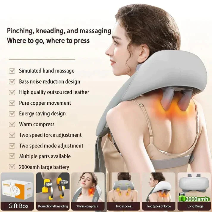 3D Kneading Massage – Relax, Recharge & Rejuvenate!